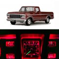 Wljh Super Bright Red Dashboard Instrument Cluster Panel Gauge Lights Backlighting Indicator Lamp Bulb Full Led Dash Light Kit 