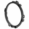 Kuafu Pair 7 Inch Headlight Mount Bracket Ring Compatible With 97 06 Jeep Tj Wrangler Headlamp Mounting Retaining 1 Black