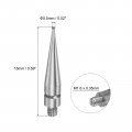 Uxcell Contact Point For Dial Test Indicator 0 5mm Diameter Carbide Ball Tip M1 6 35 Thread 0 59 Length