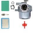 Carburetor For Troy Bilt Model Tb280 Es 128m 05 0012 Engine Fits Husqvarna Lc 121p Toro 550ex Yard Machines 675ex And Snapper 