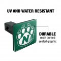 Northwest Missouri State University Primary Logo Tow Trailer Hitch Cover Plug Insert For 1 25 In Receivers Black Abs Plastic
