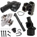 Bapmic 075121113d Engine Coolant Thermostat Housing Kit For Volkswagen Golf Jetta Passat Corrado Eurvan