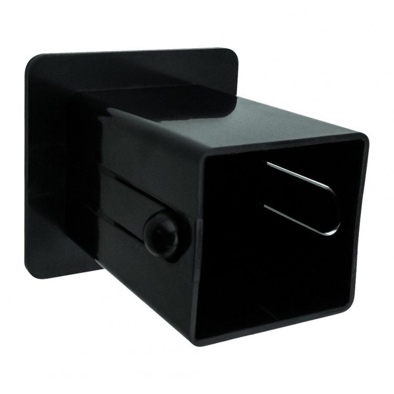 Zombielution Evolution Tow Trailer Hitch Cover Plug Insert For 2 In Receivers Black Abs Plastic With Uv Resistant Resin Design