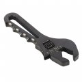 Waltyotur 3an-16an Adjustable Wrench Black Aluminum Tool Spanner For Hose End Fitting