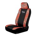 Hooey Low Back Seat Cover Durable Bucket Protection Easy To Install Covers For Car Truck Van Suv Riggin Western Flower Red 
