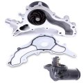 Thermostat Housing And Water Pump 2011-2016 For Chrysler Town Country 3 6l 2011-2014 Dodge Avenger Grand Caravan Replaces 