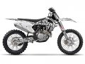 2004 Exc Zany White Senge Graphics Base Kit For Ktm 