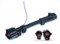 Air-fuel Pigtail With Signal Wire For Air Fuel Gauge Ford 3 Or 4 O2 Sensors 