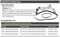 Timing Belt Kit And Water Pump Compatible With 1999-2003 Mitsubishi Galant 2 4l 4 Cylinder 16 Valve Sohc Engine Code 4g64