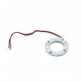 Uxcell 4pcs 12v White 40mm 12 Surface Mount Device Led Ring Light For Car Automobile