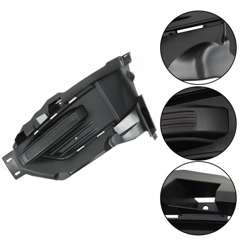 1 Pair Fog Light Cover Trims Left Right Side Black Replacement For 2020-2022 Explorer Lb5z15a246aa Lb5z15a245aa
