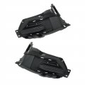 1 Pair Fog Light Cover Trims Left Right Side Black Replacement For 2020-2022 Explorer Lb5z15a246aa Lb5z15a245aa