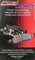 Centric 105 0433 Posi-quiet Ceramic Brake Pad With Shims 