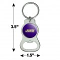 Graphics More James Madison University Dukes Logo Keychain With Bottle Cap Opener