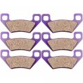 Ocpty Carbon Fiber Brake Pads Fit For 2013-2014 Arctic Wildcat X 1000 2011-2013 Xc450 2012 Kymco Maxxer 450i 2008-2012 Mxu 375