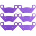 Carbon Fiber Brake Pads Fit For 2013-2014 Arctic Wildcat X 1000 2011-2013 Xc450 2012 Kymco Maxxer 450i 2008-2012 Mxu 375