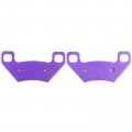 Ocpty Carbon Fiber Brake Pads Fit For 2013-2014 Arctic Wildcat X 1000 2011-2013 Xc450 2012 Kymco Maxxer 450i 2008-2012 Mxu 375