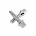 Customadeonly 10pc Cone Seat Lug Bolts A 12x1 5 47mm Shank Length Chrome