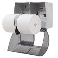 Georgia-pacific Compact 56784 Translucent Smoke Side-by-side Double Roll Bathroom Tissue Dispenser 