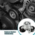 X Autohaux Serpentine Drive Belt Tensioner Idler Friction Wheel Ford F-250 Super Duty 1999-2002 For 2003 Pulley Ac Tension No