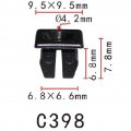 Autobahn88 Air Vent Nut Clip Compatible With Volkswagen Gm Oem 175853674 20475950 20624923 Pack Of 20