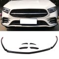 Front Bumper Spoiler Car Air Vent Lip Cover Trim Abs Replacement For A Class W177 Amg Line 2018