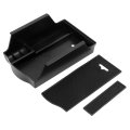 Kimiss Center Console Armrest Storage Box Tray Fits 2011-2017 Black