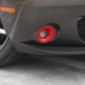 Linskip Front Fog Light Covers For Dodge Challenger 2015-2023 Foglight Lamp Trim Exterior Accessories Red 
