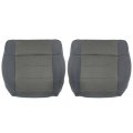 Driver And Passenger Side Bottom Replacement Seat Cover E5dd Medium Slate Gray Cloth For Jeep Wrangler Sahara Rubicon 2007 