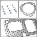 Aluminum Exhaust Manifold Header Gasket Set Compatible With 06-19 Dodge Ram Truck 5 7l V8