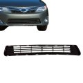 Carpartsdepot Front Lower Grille Textured Black Bumper Cover Center Grill Compatible For Toyota Camry Sedan 2012-2014 L Le Xle 