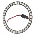 Ws2812b 35 Leds Pixel Ring Black Pcb Addressable Modules Ws2812 Ic Rgb Full Color Round Led Circle Dc5v