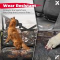 Kemimoto Utv Seat Covers Camo Waterproof Repellent Set W Headrest Cover Compatible With Can Am Defender Front Two Doors Split