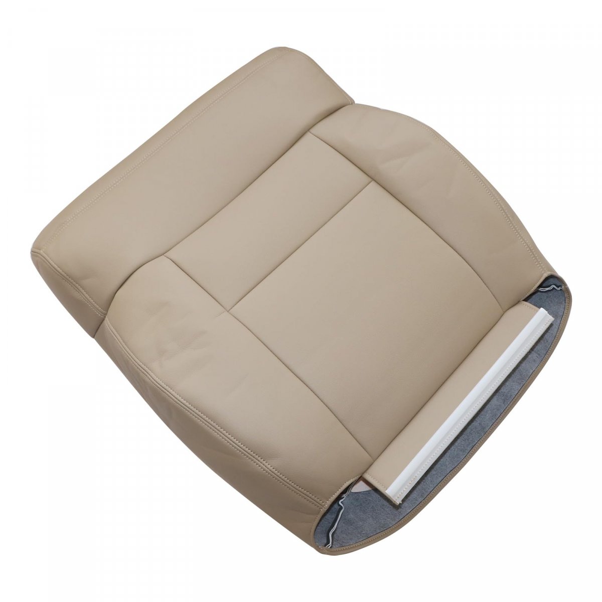 Passenger Side Top Lean Back Leather Seat Cover For Ford F-150 Lariat Xl Xlt Stx 2005 2006 2007 2008