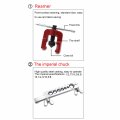 Httmt- Professional 45 Degree Double Flaring Copper Brake Line And Brass Tubing Tool P N Et-tool027-red Sr
