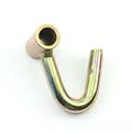 Pack Of 8 Heavy Duty Finger Tube Hooks For 2 In Ratchet Tie Downs Zinc Plated Rust Protection Trailer And Tow Dolly 