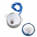 Ac 110v Single Flat Shaft Synchronous Motor 2 To 4 Rpm For Heater Fan Air Conditioner And Diy Accessories Metal Construction 