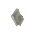 Fender Liner Retainers For Nissan Kicks 2018 2019 White Plastic Rectangular Open End Design 2 Pieces Part 76882-0m000