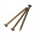 Uxcell Small Tiny Brass Nails 2 8x50mm For Diy Wooden Hardware Accessories 25pcs