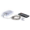 Feit Electric Fairy Light Led 10 Foot Silver Strand Powered By Three Aa Batteries Or Usb 10ft Ultra Thin Silver-wire Creates A