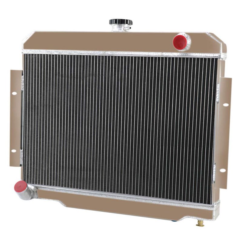 Alloyworks 3 Row All Aluminum Racing Radiator For 1972-1986 Jeep Cj5 Cj6 Cj7 Scrambler 2 5l 8l 4 2l 5 0l Gas