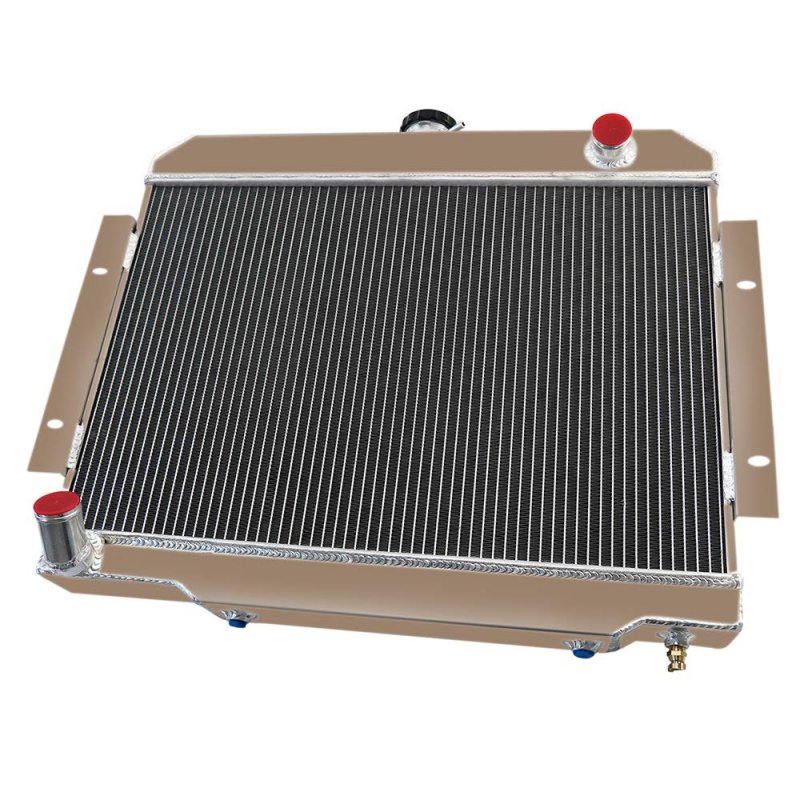Alloyworks 3 Row All Aluminum Racing Radiator For 1972-1986 Jeep Cj5 Cj6 Cj7 Scrambler 2 5l 8l 4 2l 5 0l Gas