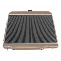 Alloyworks 3 Row All Aluminum Racing Radiator For 1972-1986 Jeep Cj5 Cj6 Cj7 Scrambler 2 5l 8l 4 2l 5 0l Gas