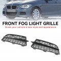 Topteng 2pcs Front Fog Light Cover Bezel Grill Grille For Bmw 1-series F20 Model 2011-2015 F21 M 51118053803 51118053804