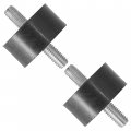 Caltric 2x Engine Top Mount Isolator Rubbers Compatible With Polaris Sportsman 800 Efi 2005-2007