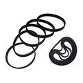 Bemonoc 3d Priner Parts Gt2 140-2gt-6 Timing Belt L 140mm W 6mm 70 Teeth In Closed Loop Pack Of 10pcs