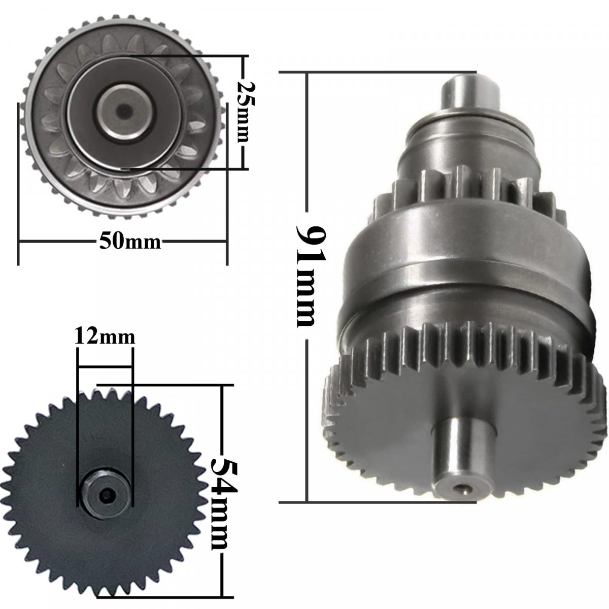 Procompany Starter Drive Bendix Replaces For Polaris Sport 400l 1994 1995 1996 1997 1998