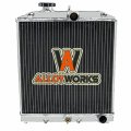 4 Row All Aluminum Radiator For 1992 To 2000 Honda Civic Crx Eg Ek Del Sol Integra B16 B18 D15 D16 High Performance Racing Spec 