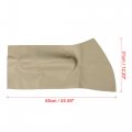 X Autohaux Pair Beige Microfiber Leather Door Panel Armrest Cover Replacement For Volkswagen Beetle 1998-2010