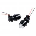 Astra Depot 2pcs Super Bright 55w H3 Projector Glass Lens Driving Fog Lamp Light Halogen Bulb Assembly